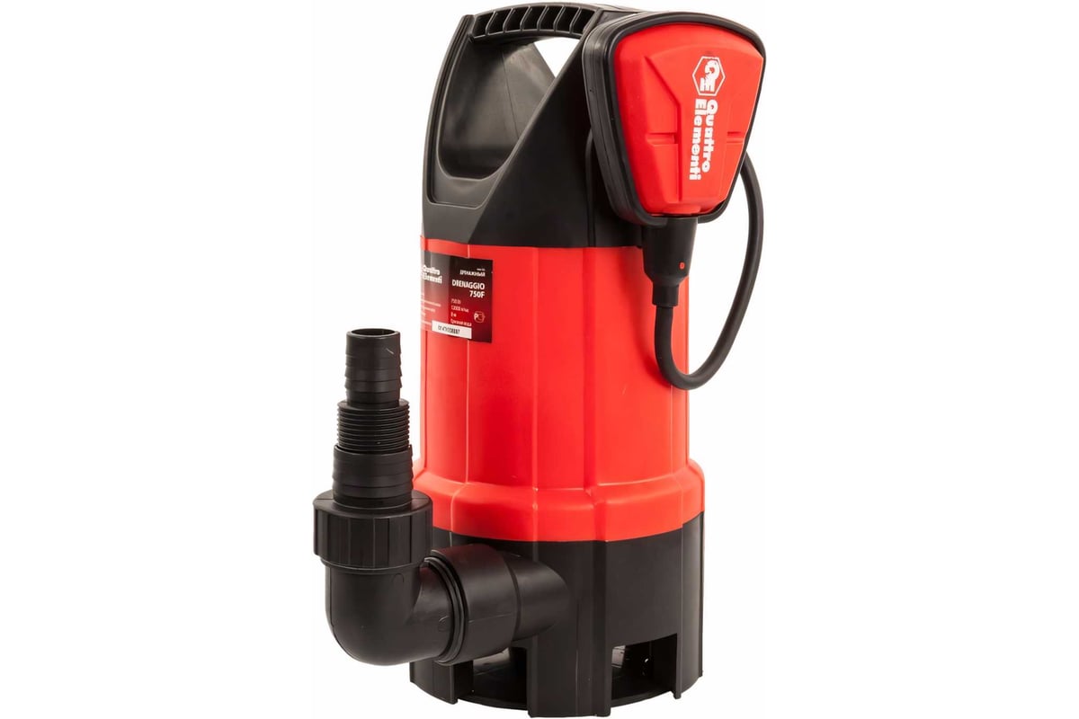 Дренажный насос Quattro Elementi Drenaggio 750 F 771-558