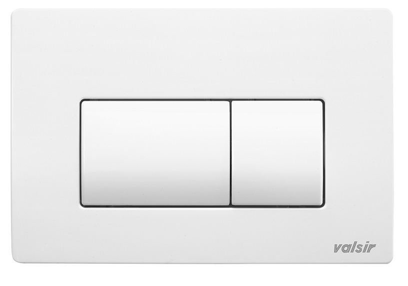Кнопка смыва Valsir P1 VS0871300 белый матовый