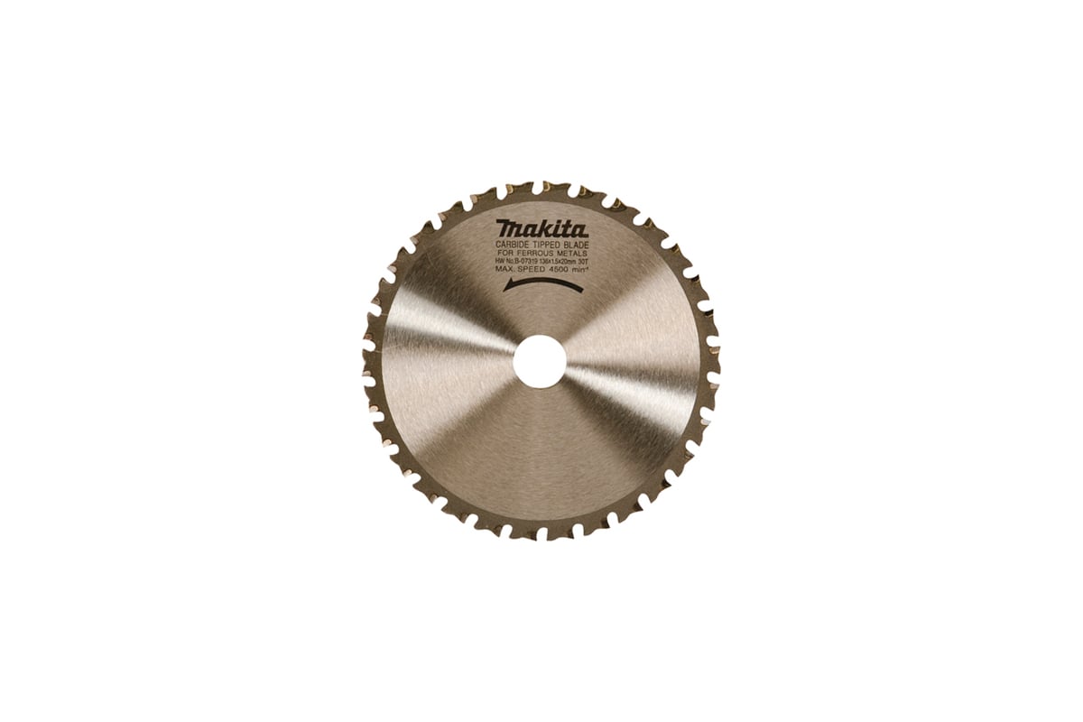 Диск пильный для металла (136x20x1.5 мм; 30T) Makita B-07319