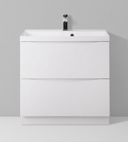 Тумба с раковиной BelBagno Marino 70 см напольная, Bianco Lucido