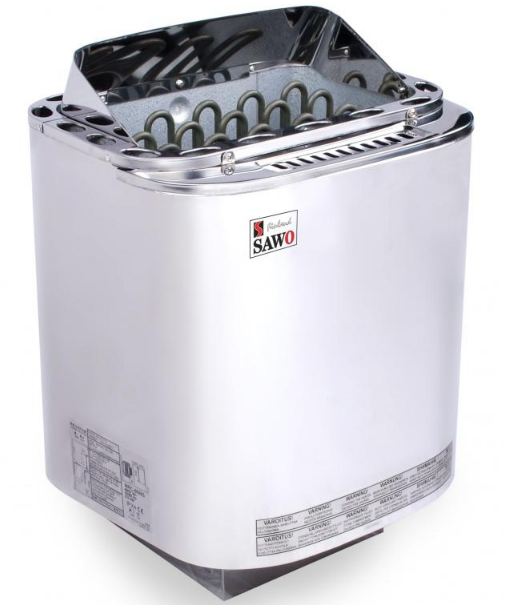 Электрическая печь для бани и сауны Sawo Nordex Combi NRC-80Ni2-Z, 8 кВт, с парогенератором