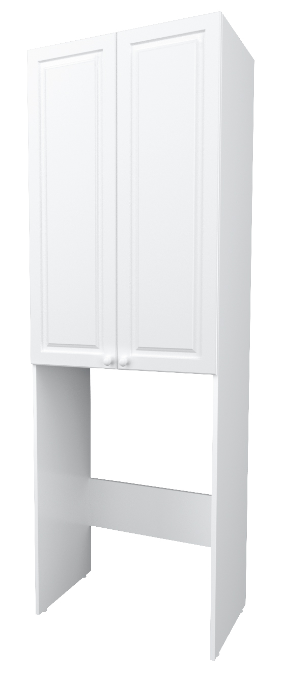 Шкаф 1MarKa Wall Classic 67 см напольный, белый глянец