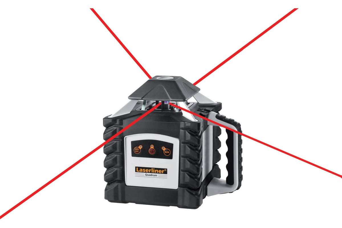 Полностью автоматический ротационный лазер Laserliner Quadrum 410 S 053.00.07A