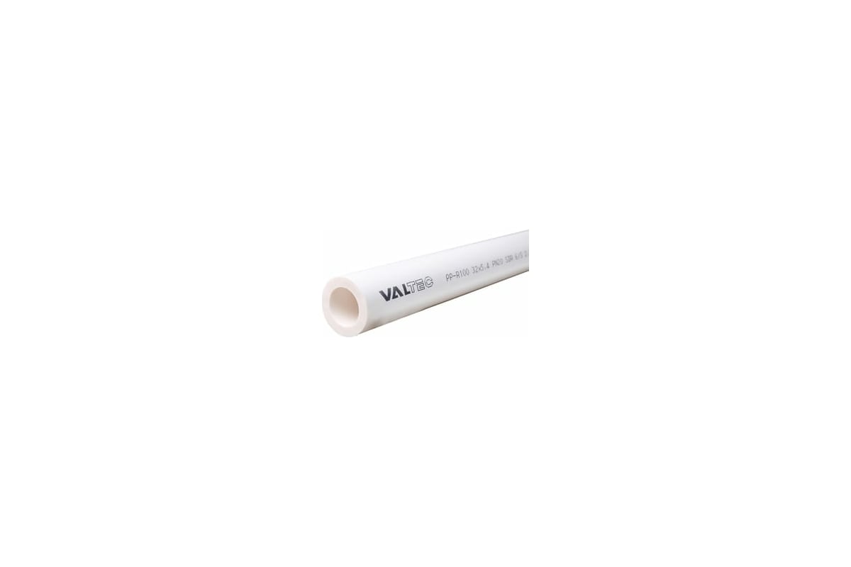 Труба Valtec PP-R, PN 20, 32 MM (белый) VTp.700.0020.32