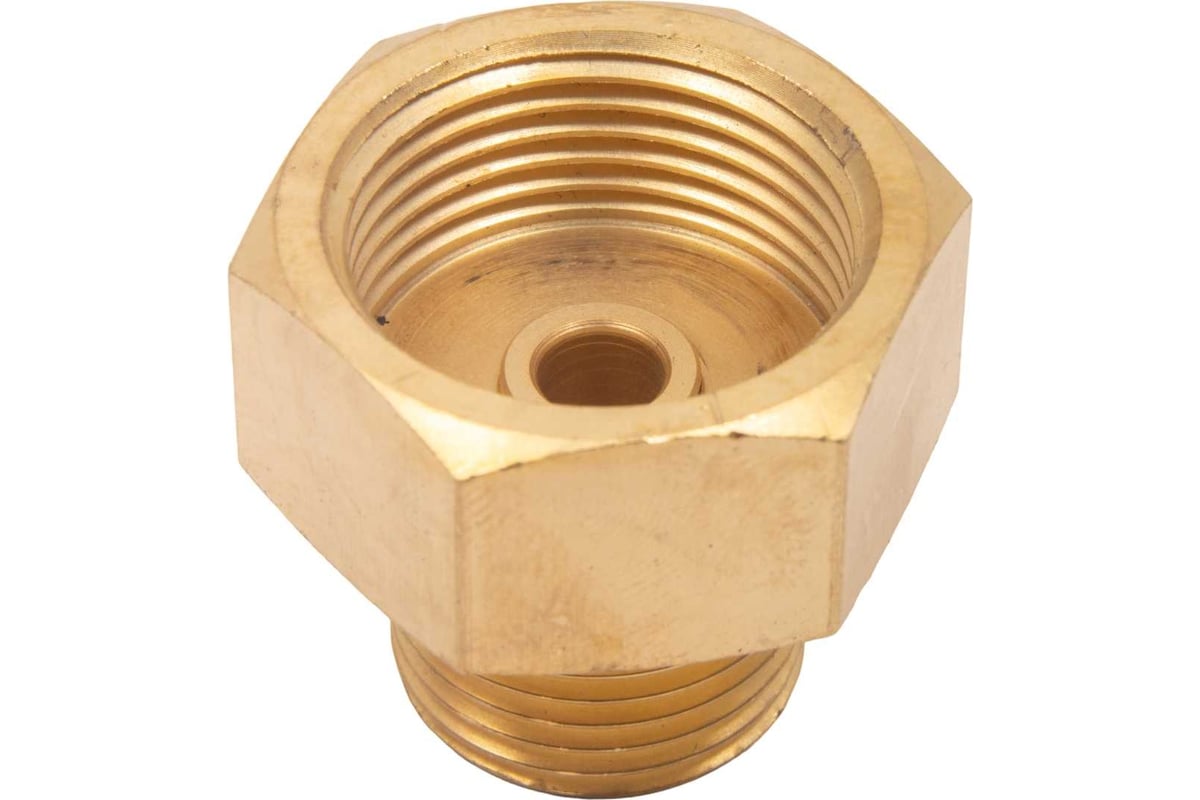 Переходник G3/4" внутр.-W21.8x1/14" (СП21.8) нар., латунь, 5 шт в упаковке Krass 2190591