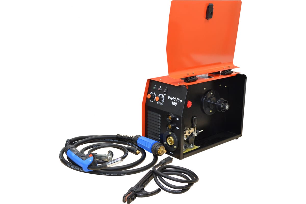 Универсальный сварочный инверторный аппарат Wiederkraft Weld Pro 180