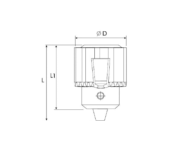 Патрон сверлильный ПС-16 В18, 3-16 мм, усиленный SOVIS 460