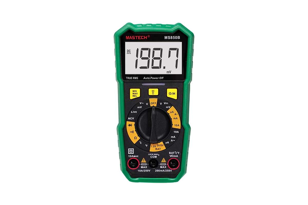 Мультиметр цифровой Mastech MS850B 00-00013500