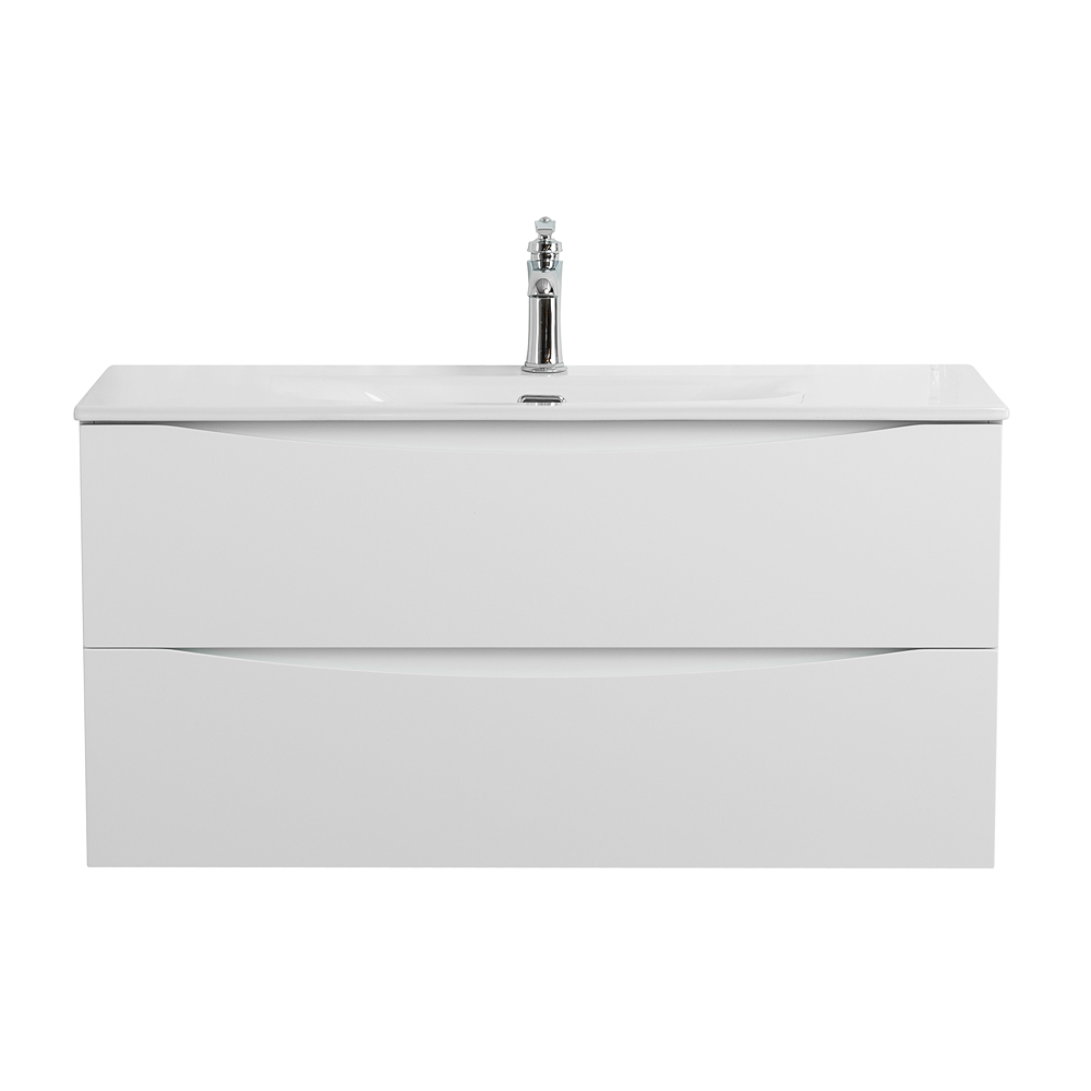Мебель для ванной BelBagno Marino-Cer-Mini 90 см Bianco Lucido