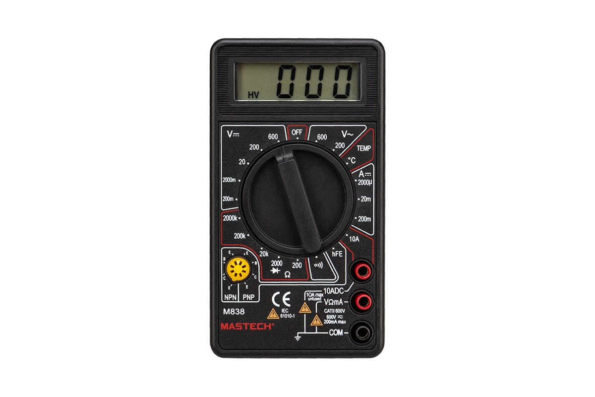 Цифровой мультиметр Mastech M838 13-2004