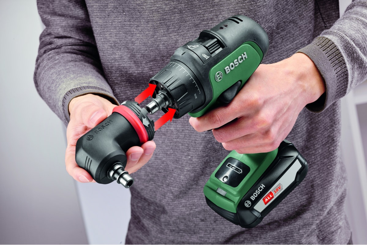 Аккумуляторная ударная дрель-шуруповерт Bosch AdvancedImpact 18 Set 0.603.9B5.103