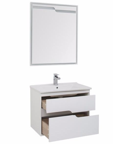 Мебель для ванной Aquanet Модена 85 см белый