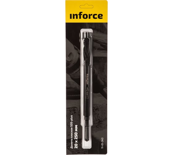 Долото плоское (20х250 мм; SDS+) Inforce 11-01-343