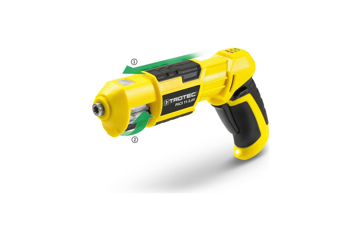 Аккумуляторный шуруповерт Trotec PSCS 11-3.6V 4410000006