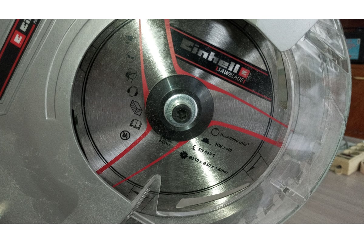 Торцовочная аккумуляторная пила Einhell PXC TE-MS 18/210 Li-Solo 4300890