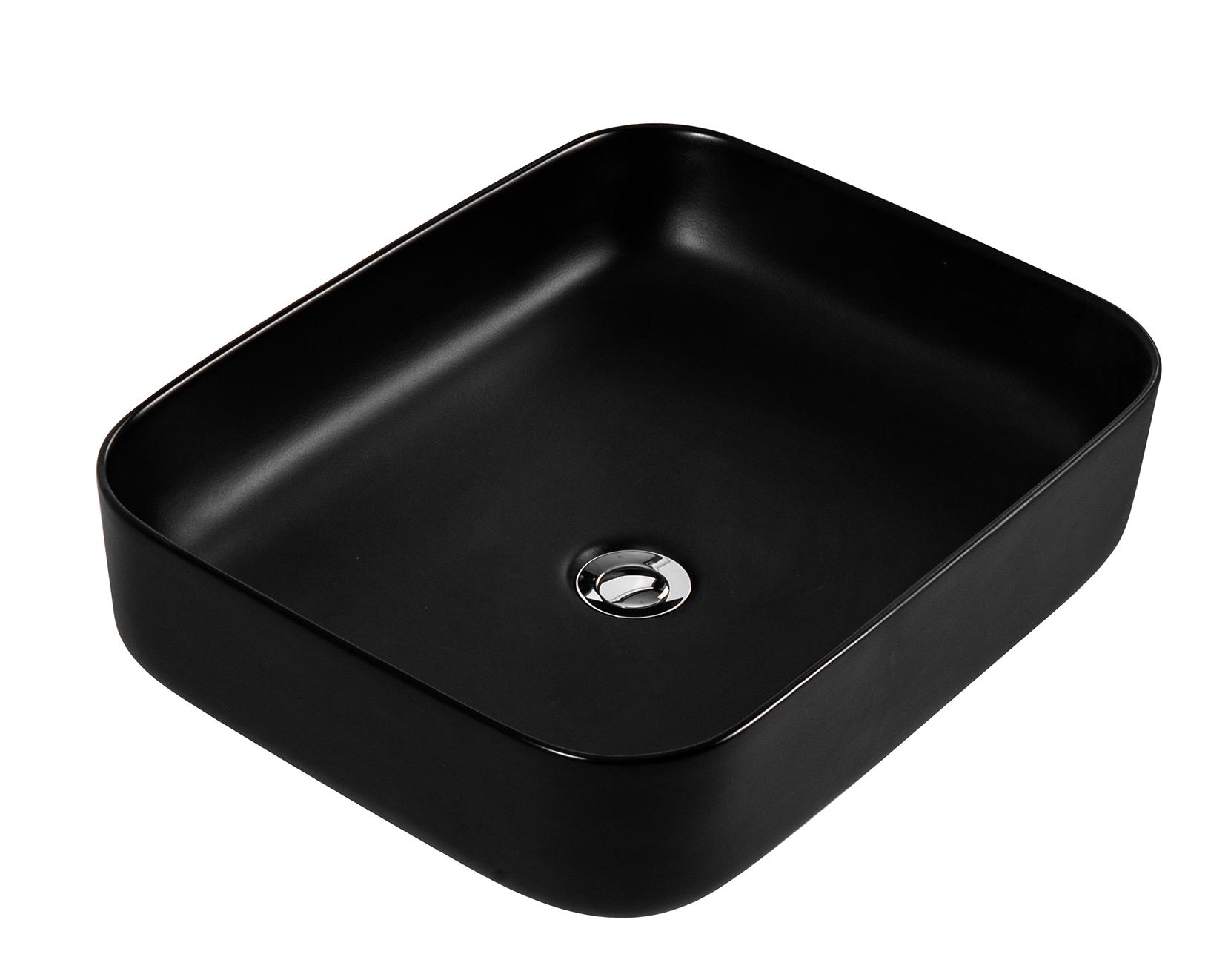 Раковина Aquatek Вега AQ5515-MB 50 см черный матовый