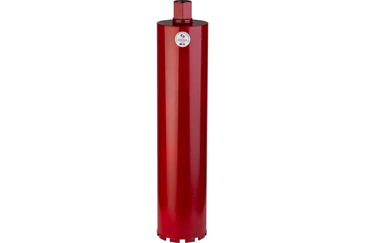 Коронка алмазная Ag 122х500 мм, 1 1/4" Solga Diamant SDAg122.500