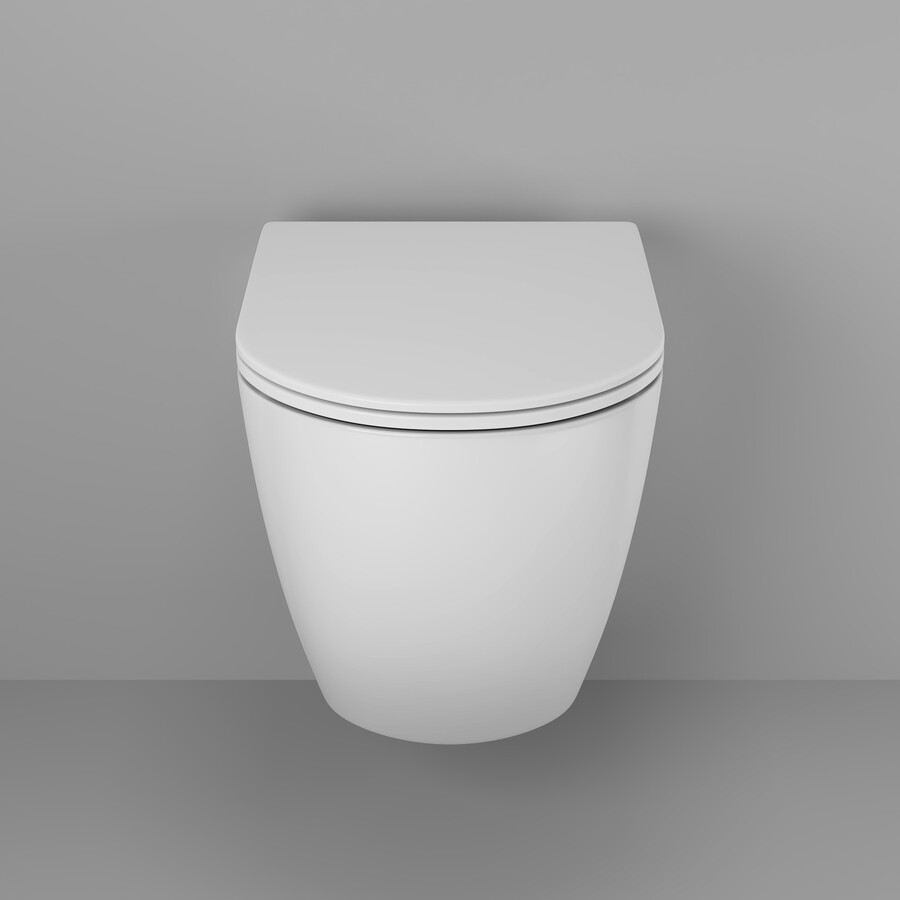 Подвесной унитаз Grossman Thin Rim GR-5601S с микролифтом, белый Подвесной унитаз Grossman Thin Rim GR-5601S с микролифтом, белый