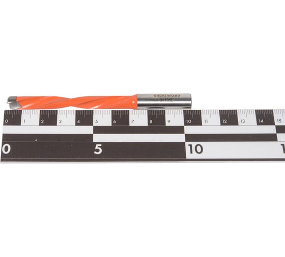 Сверло глухое HW 8x105 мм, хв-к 10x30 мм, LH Greatwood TL00000218