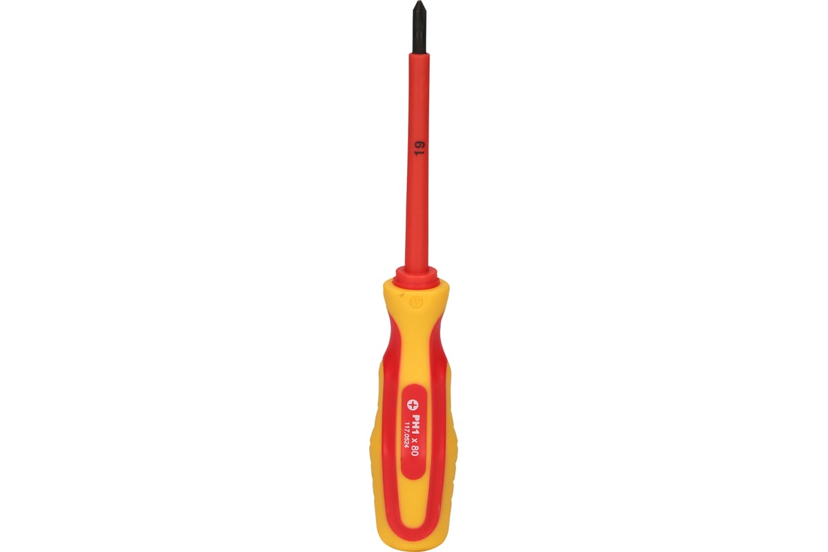 Отвертка KS Tools VDE 1000V 80 мм PH1 117.0524