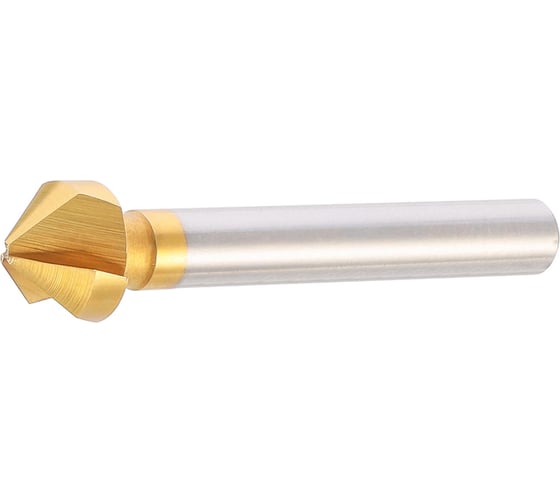 Зенковка H-Tools 90градусов 10.4мм HSSE-Co5 TiN 3z L-54мм 795104EHT