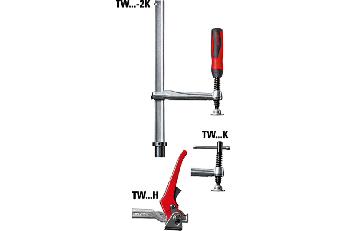 Зажим для сварочных столов BESSEY 3 кН, 200х100 мм BE-TW16-20-10-2K