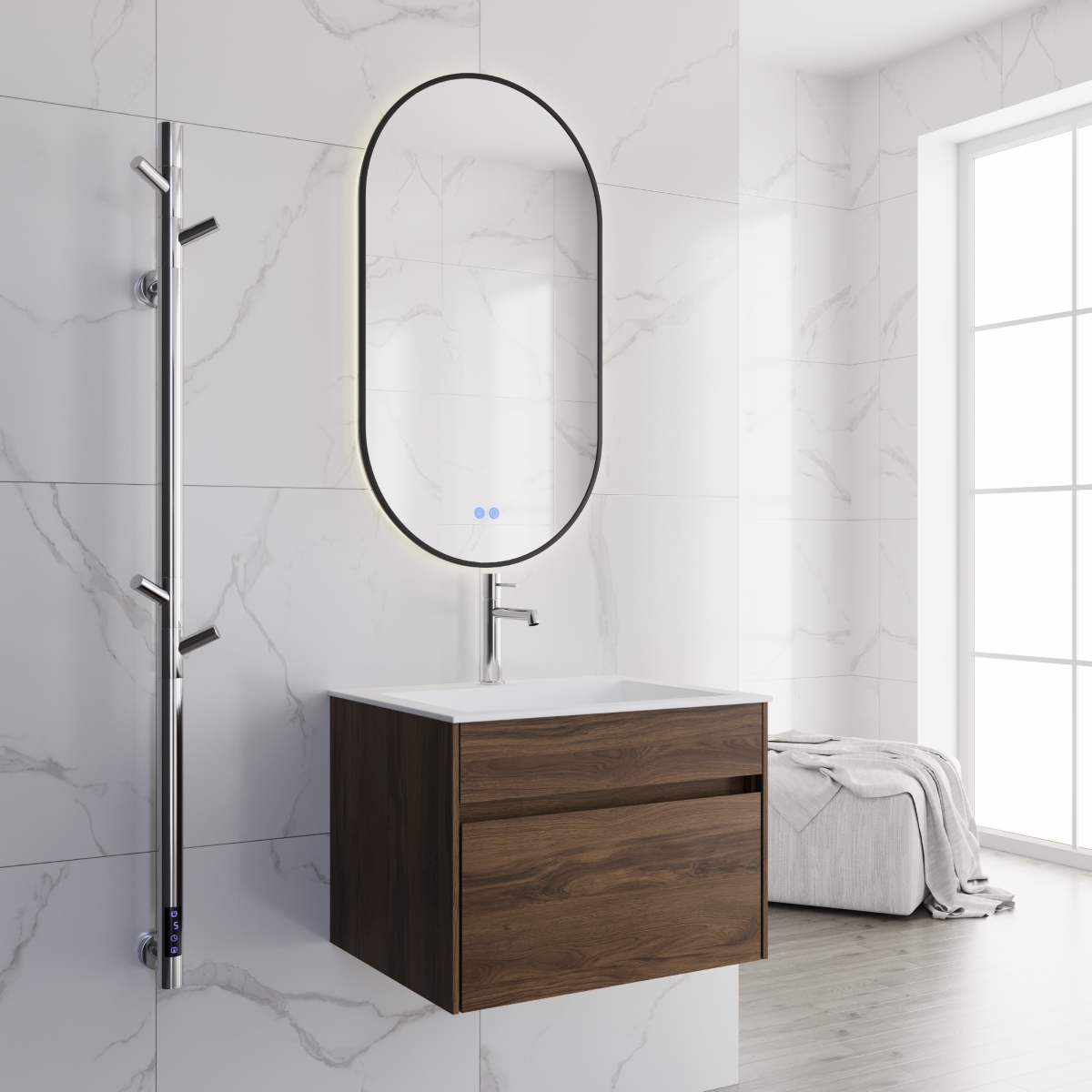 Тумба с раковиной Vincea Chiara new 60 см