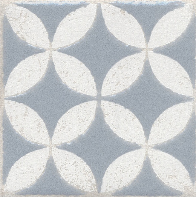 Вставка Kerama Marazzi Амальфи орнамент серый 9.9x9.9 см, STG\C401\1270
