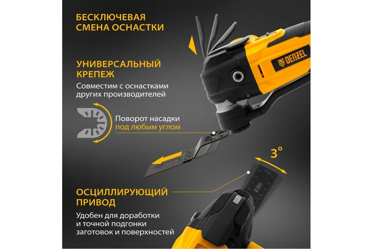 Многофункциональный аккумуляторный инструмент Denzel MTL-IB-18-02 28401