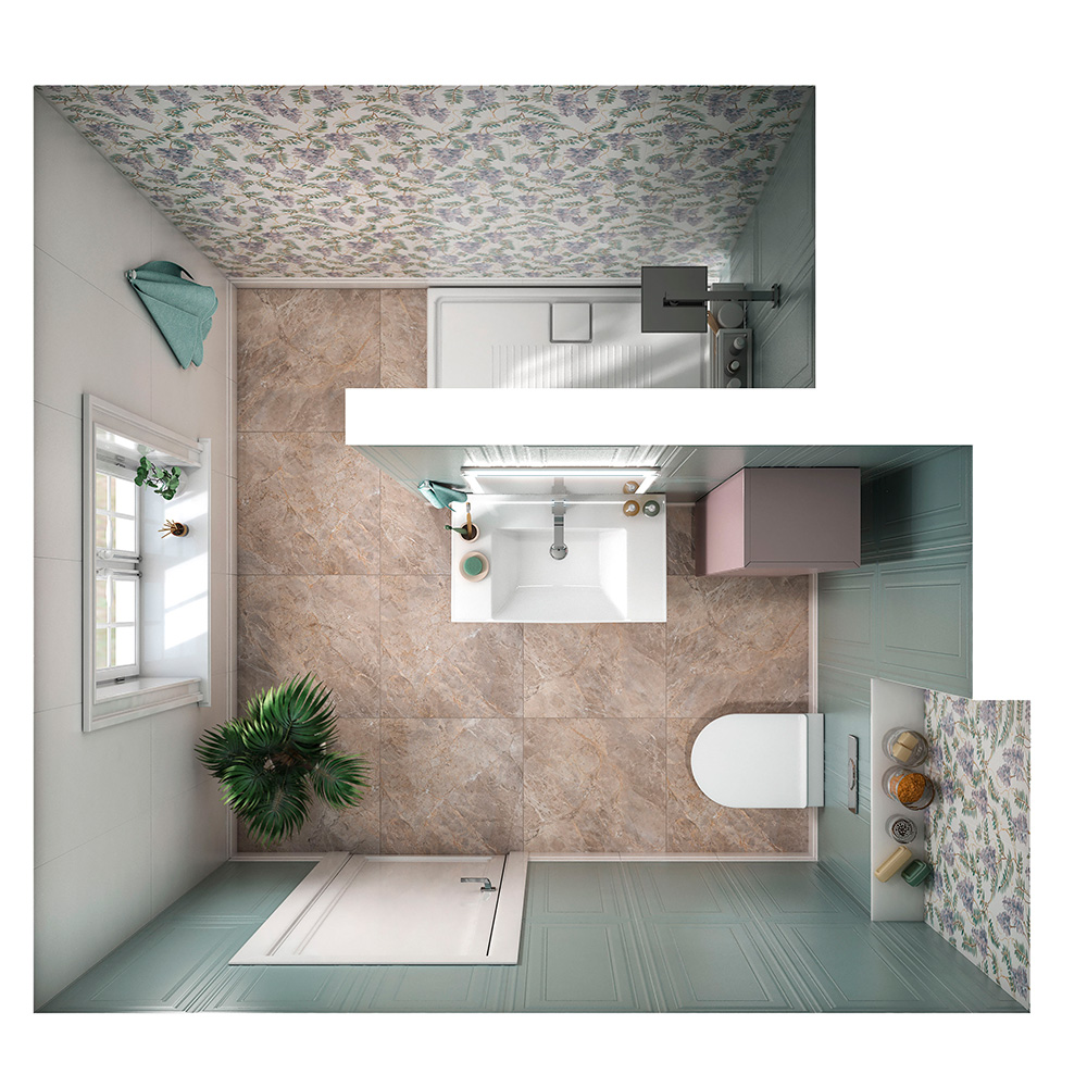 Раковина Kerama Marazzi Cubo CU.wb.100 100 см