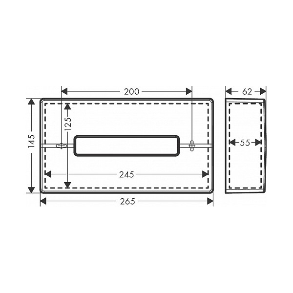 Диспенcер для бумажных полотенец Hansgrohe AddStoris 41774000 хром