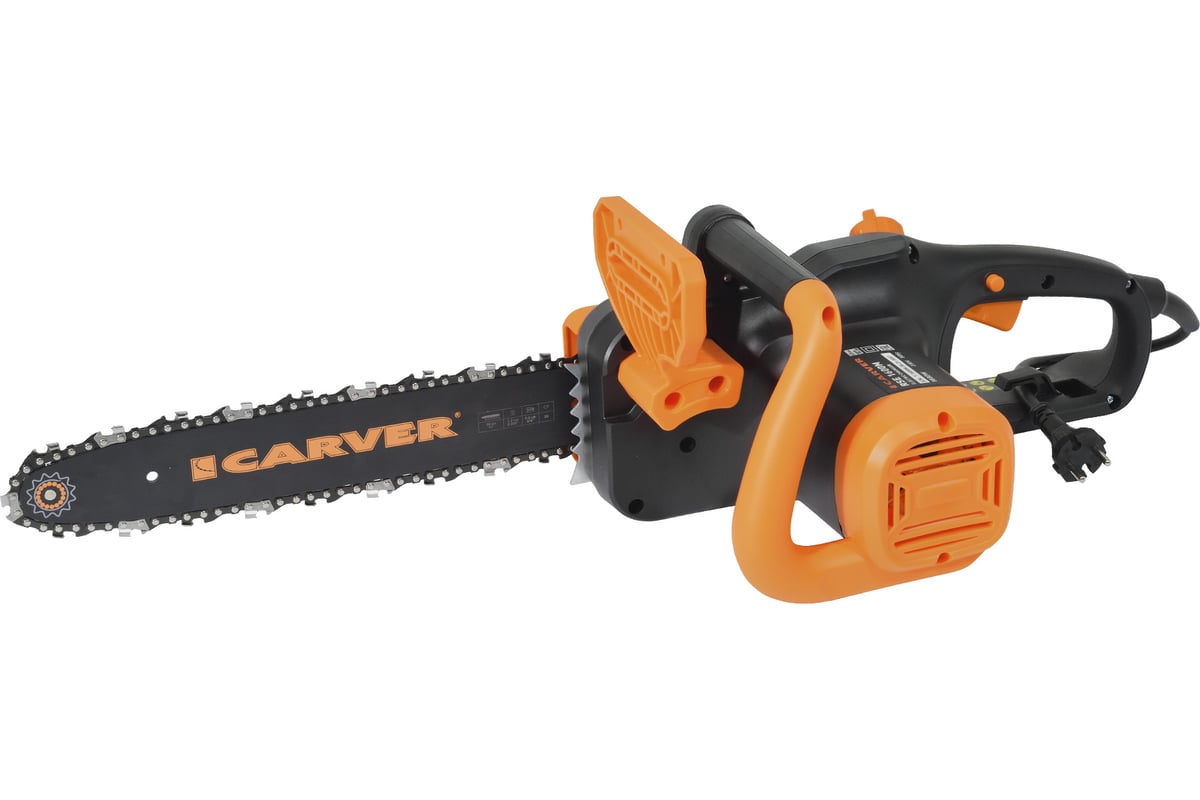 Электрическая цепная пила Carver rse-1600м, 14", 1800 вт (353 l 9 а+ps-9-1,3-52) 01.014.00008
