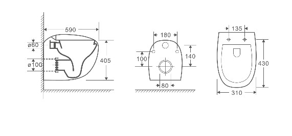 Подвесной унитаз WeltWasser Jeckenbach 004GL-WT белый глянец