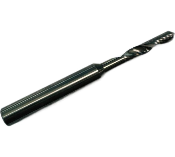 Фреза концевая спиральная по ПВХ HM 5x25/35x80x8 мм, Z1 Галифакс 7525808