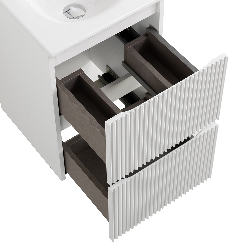 Мебель для ванной BelBagno Uno-Mini 40 см Bianco Opaco