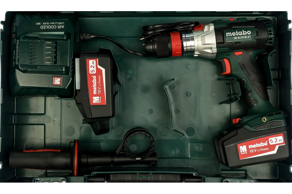 Аккумуляторный ударный винтоверт Metabo SB 18 LTX BL Q I 602353650
