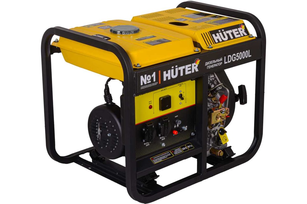 Дизельный электрогенератор Huter LDG 5000L 64/2/11