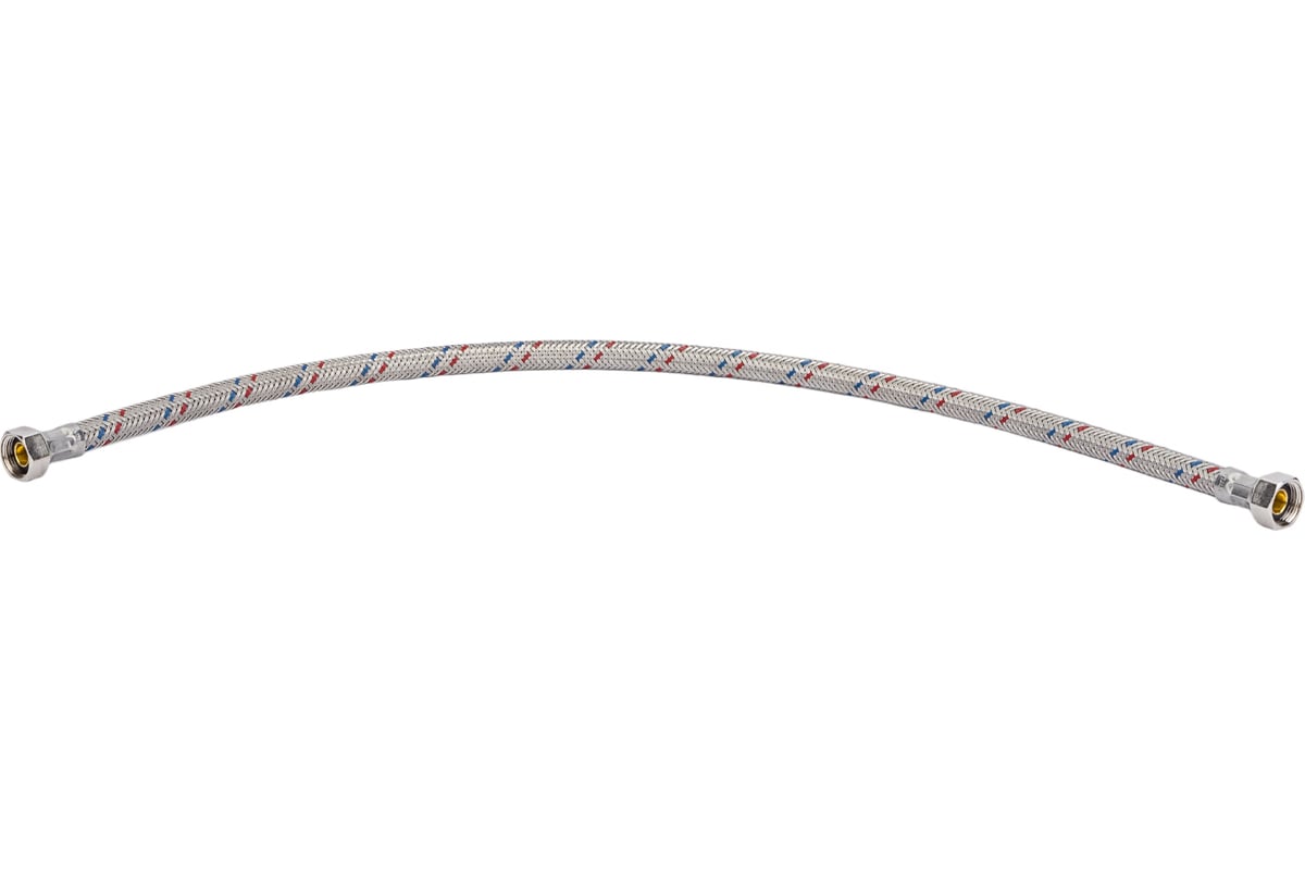 Гибкая подводка для воды ВР 3/8" х ВР 3/8", длина 600 мм STOUT RG008P0SIGR7FG