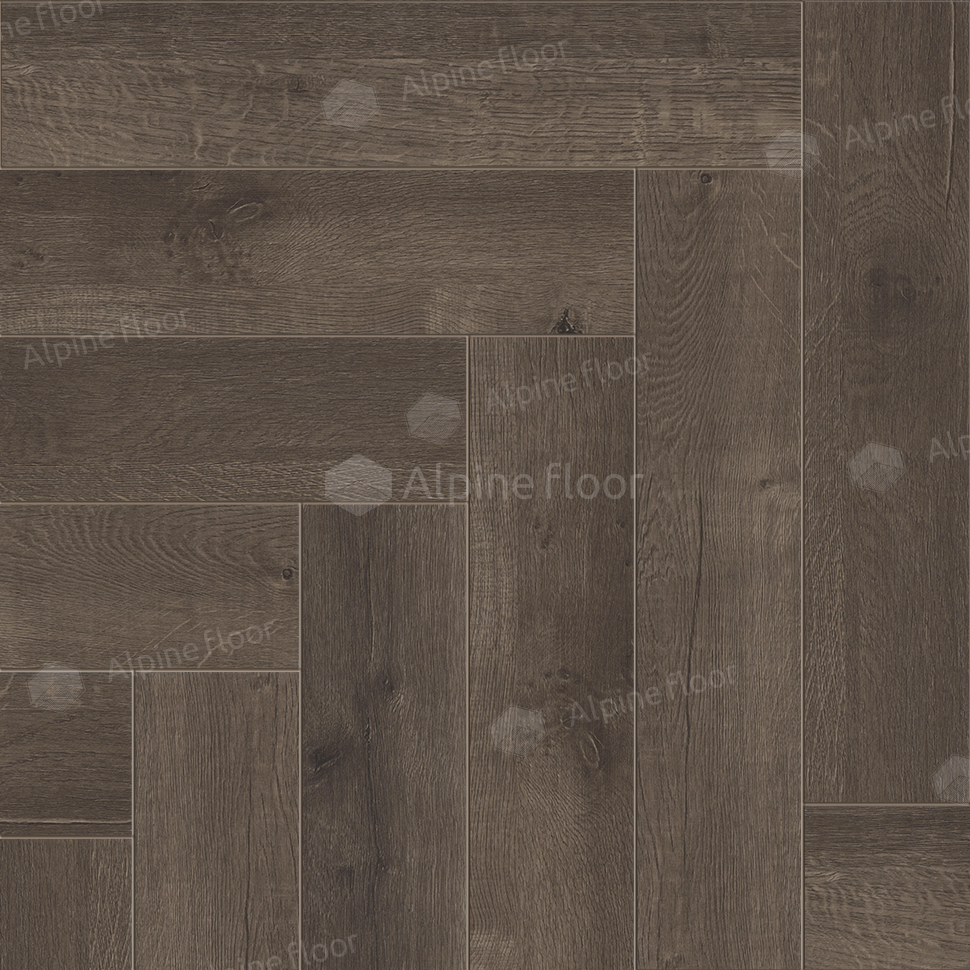 SPC ламинат Alpine Floor Parquet LVT Дуб Антарес 590x118x2,5 мм, ECO 16-19