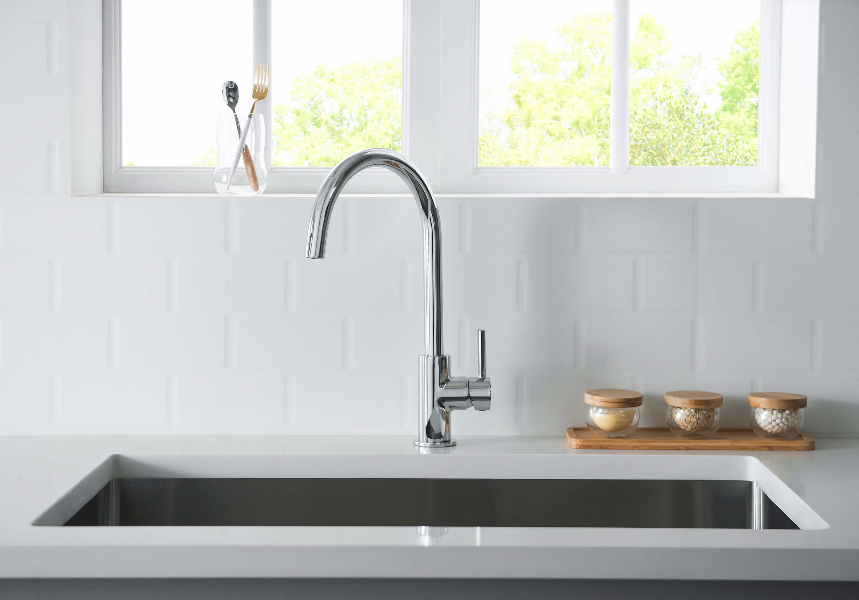 Смеситель для кухни Aquatek Европа AQ1382CR хром