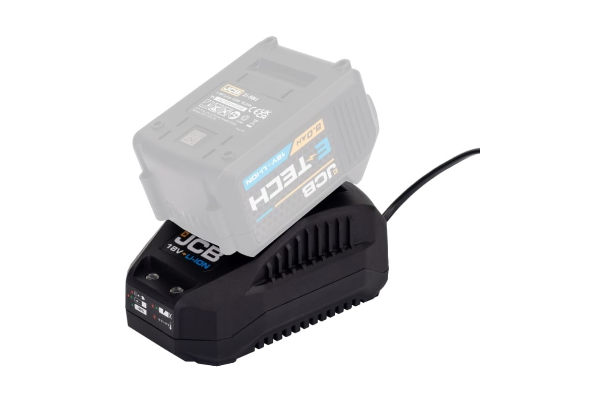 Зарядное устройство для аккумуляторных батарей JCB 18 V, 2.4 A JCB-18VFC-E(57246)