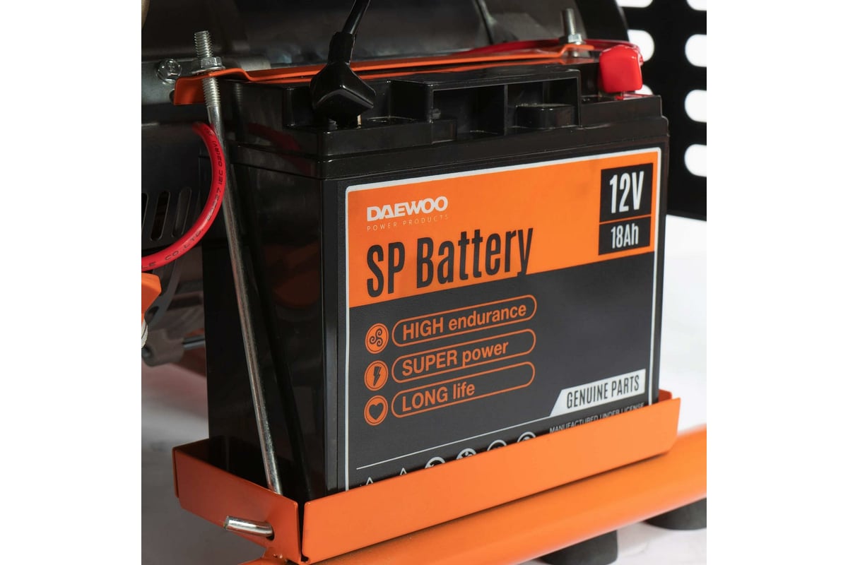 Бензиновый генератор с функцией Dual Power Daewoo GDA 7500DPE-3