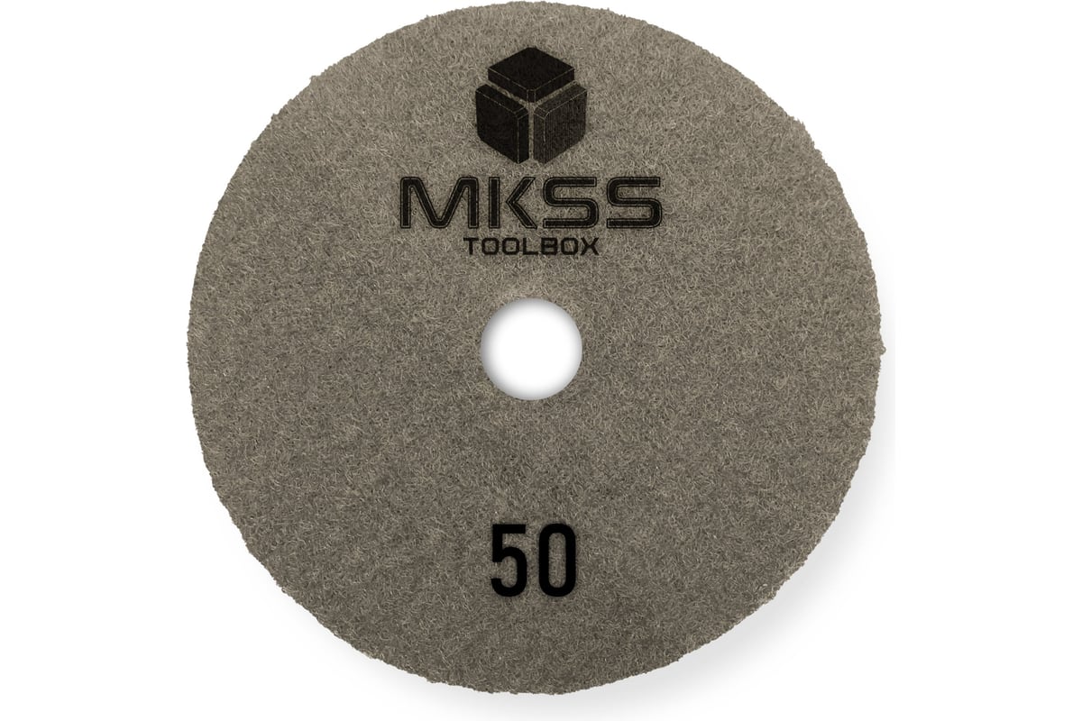 Алмазный гибкий шлифовальный круг MKSS Toolbox MK2604 АГШК Ø100 Р50 для мокрой шлифовки MKSS MK26040050