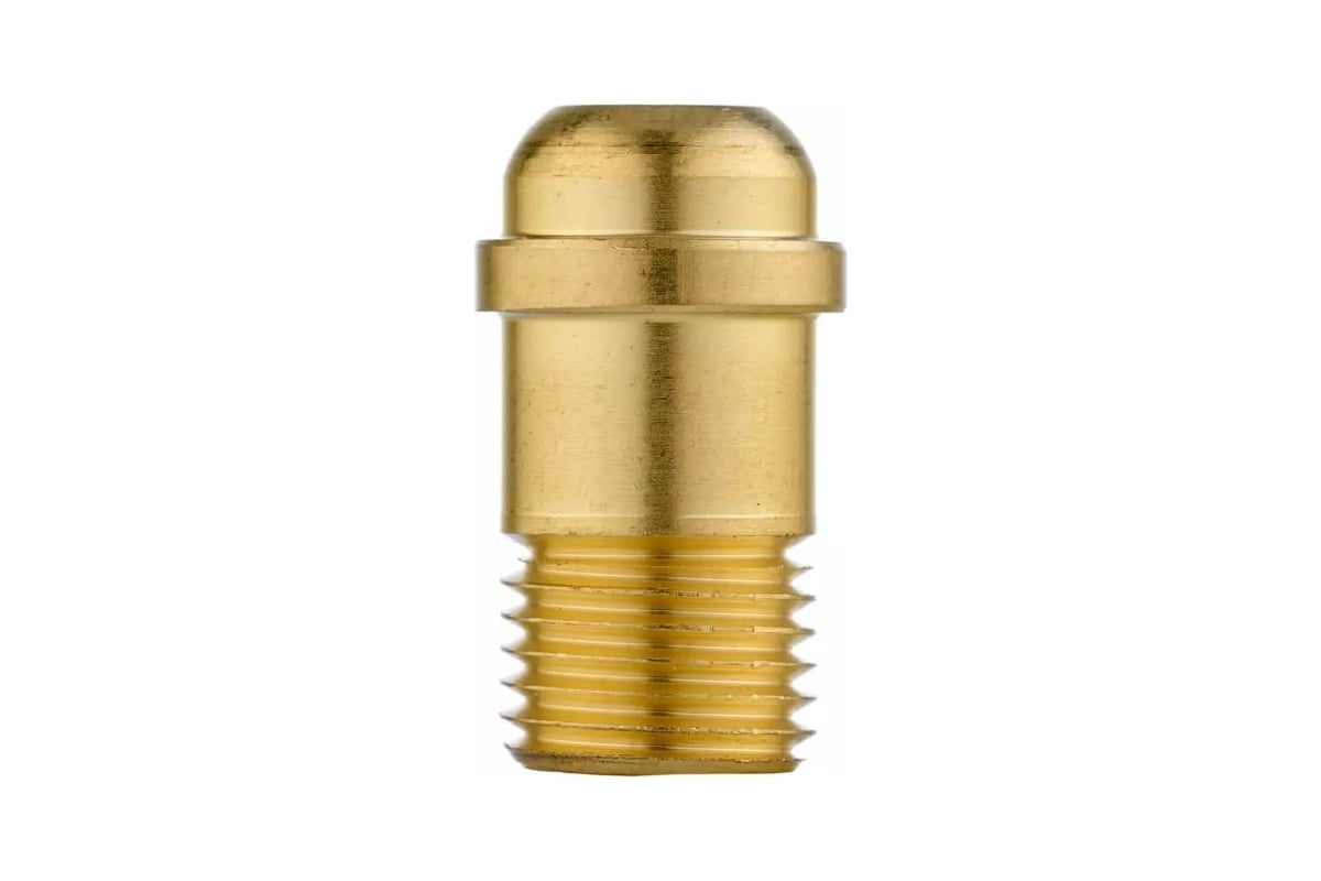 Переходник М16x1.5 LH-М12x1.25 LH (левый, латунь) ПТК 40862