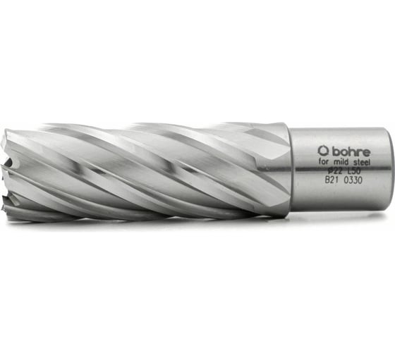 Сверло корончатое по металлу HSS Bohre 22х55 мм КБ010071