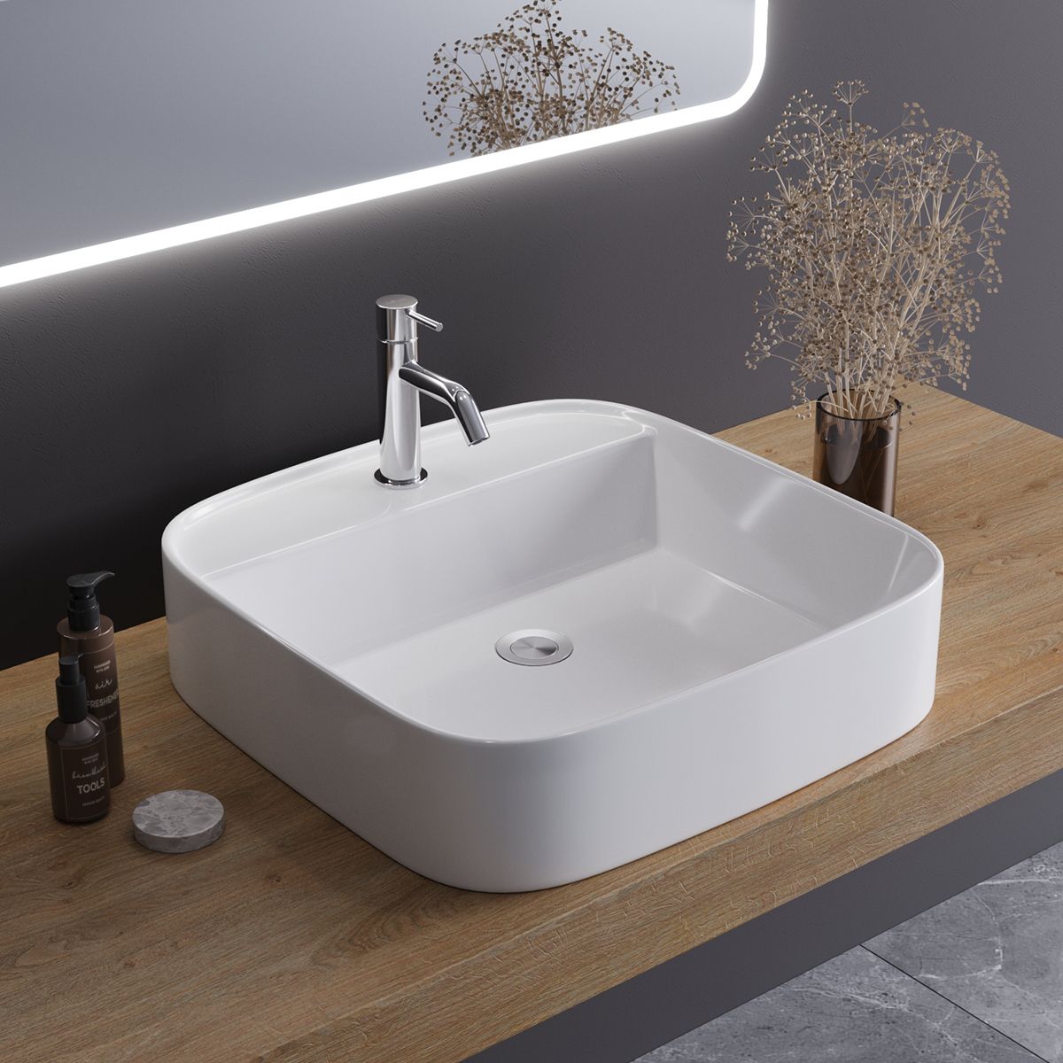 Раковина Cezares CZR-LFT-50-LVB 50 см белый