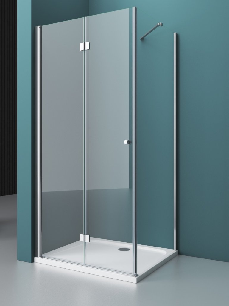 Душевой уголок BelBagno ALBANO-AS-1-90-C-Cr 90x90 прозрачный, хром