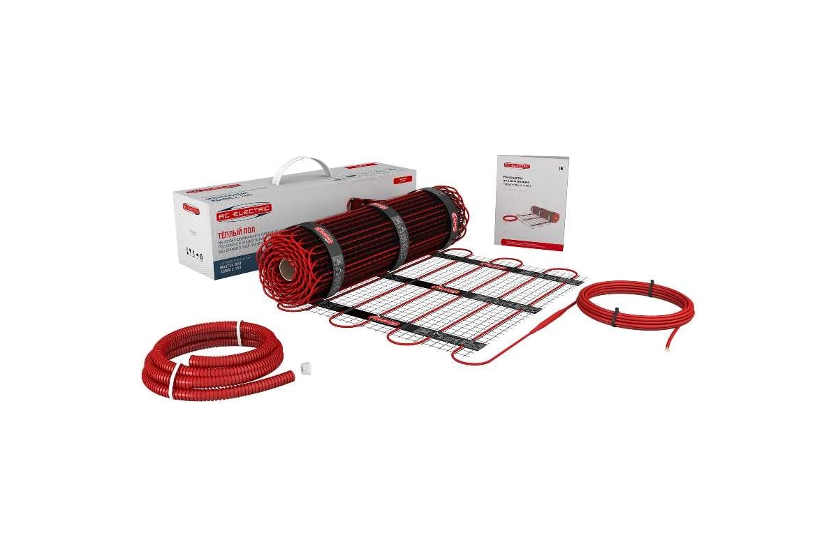 Комплект теплого пола AC Electric ACMM 2-150-7 Мат нагревательный НС-1499004