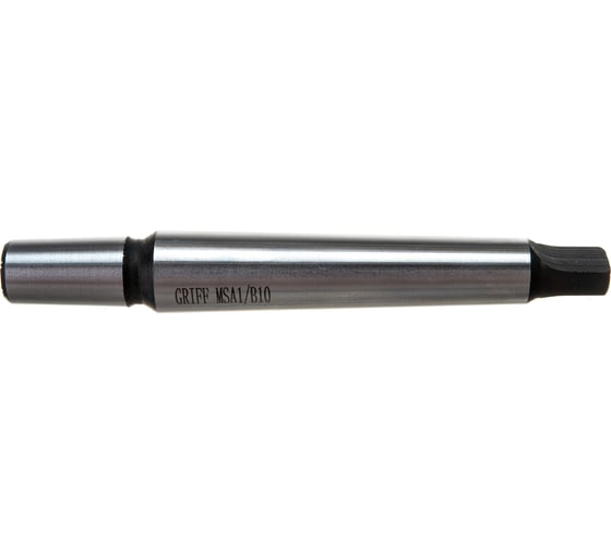 Оправка переходная на сверлильный патрон с КМ1 на B10 с лапкой Griff b161008