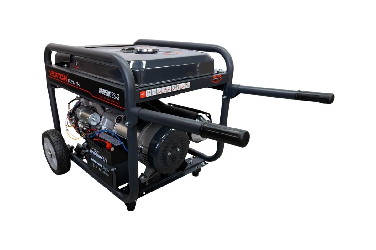 Генератор бензиновый Verton POWER GG9500ES-3 01.15815.15821
